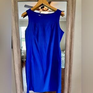 Alyx Blue Sheath Midi Dress for Cocktail